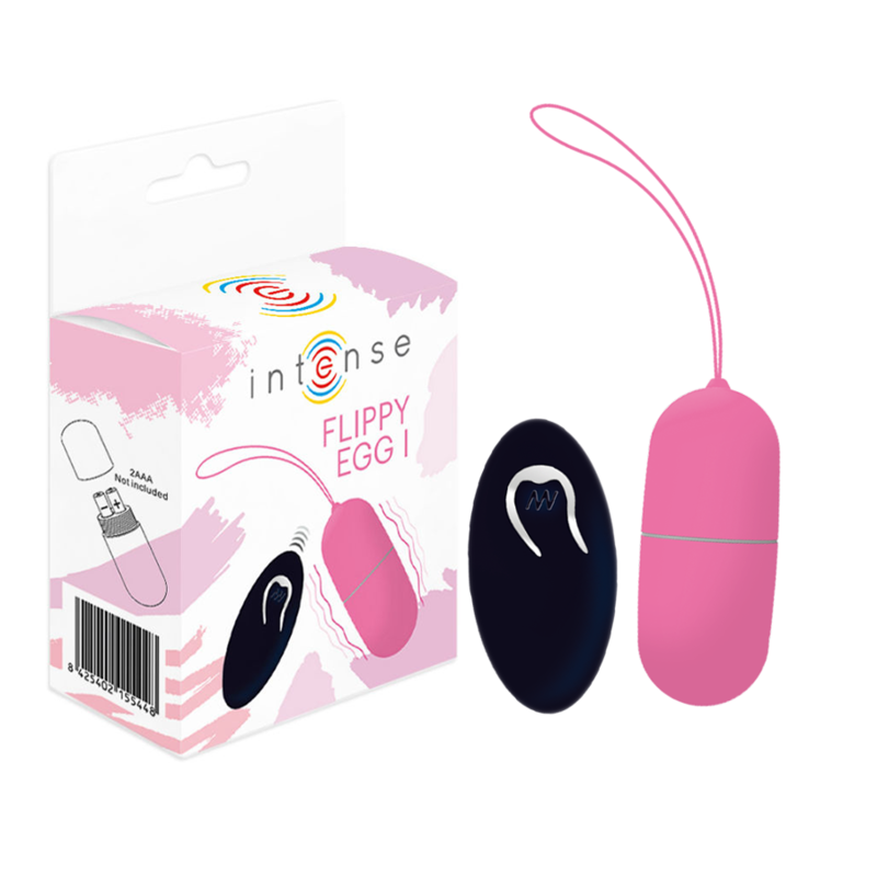 Vibrouovo INTENSE Flippy I rosa con telecomando