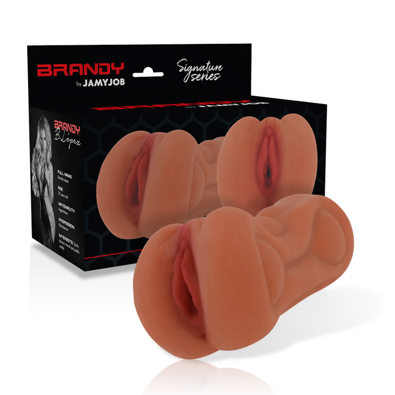 Masturbatore Jamyjob Signature Brandy con guaina a forma di vagina