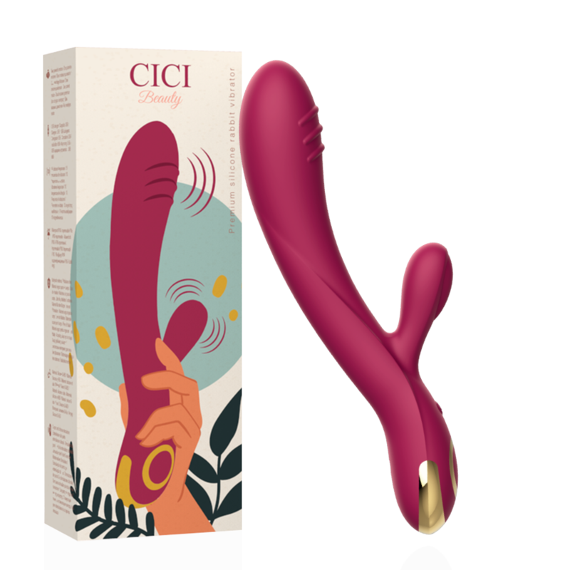 Vibratore rabbit CICI BEAUTY in silicone
