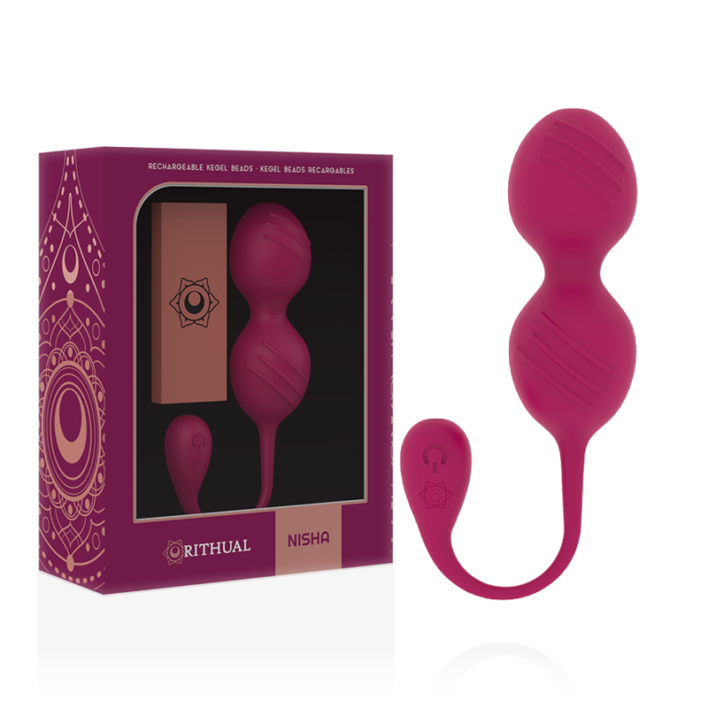 Cono vibrante ricaricabile in silicone per allenare il pavimento pelvico RITHUAL