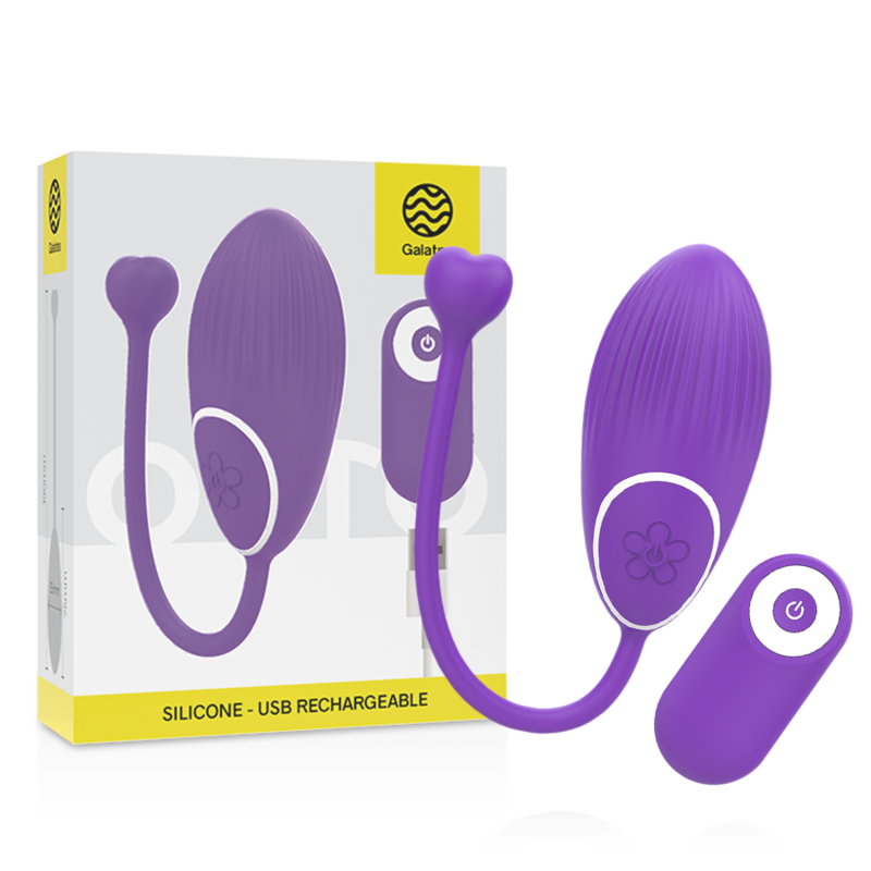 Vibratore GALATEA Otto Click&Play con telecomando