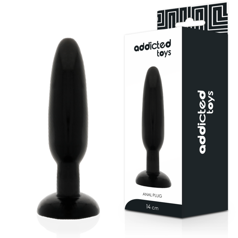 ADDICTED TOYS Plug anale in TPR flessibile, 14 cm