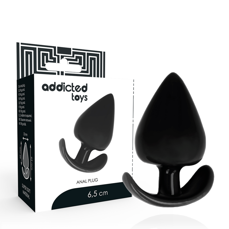 ADDICTED TOYS plug anale, 6,5 cm