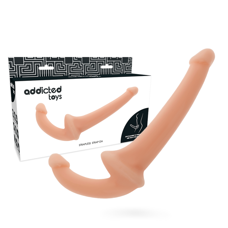 Doppio dildo ADDICTED TOYS senza imbracatura