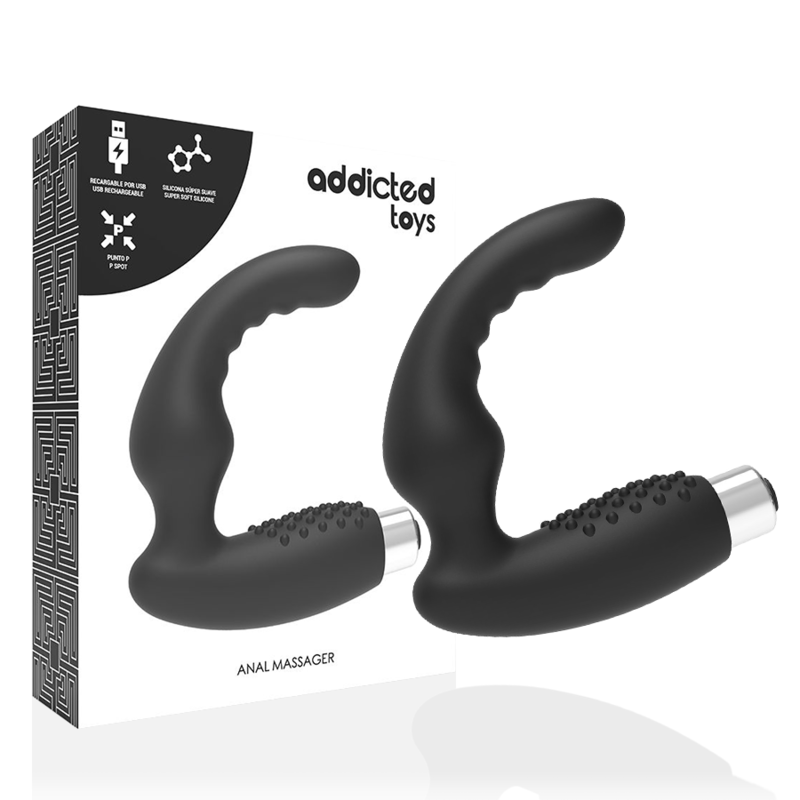 ADDICTED TOYS Model 2, vibratore anale ricaricabile