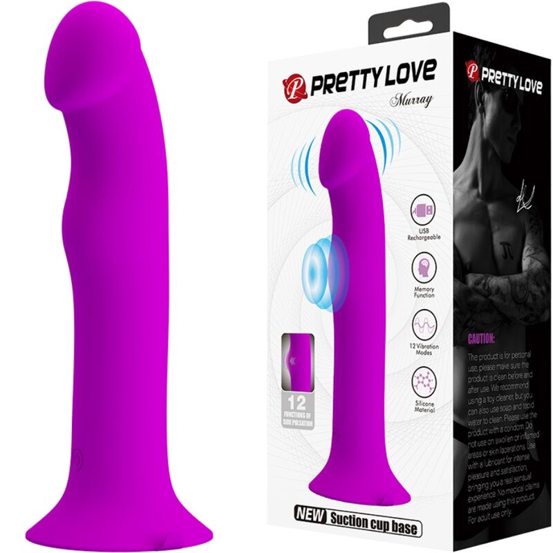 Pretty Love Murray vibratore per il punto G con ventosa