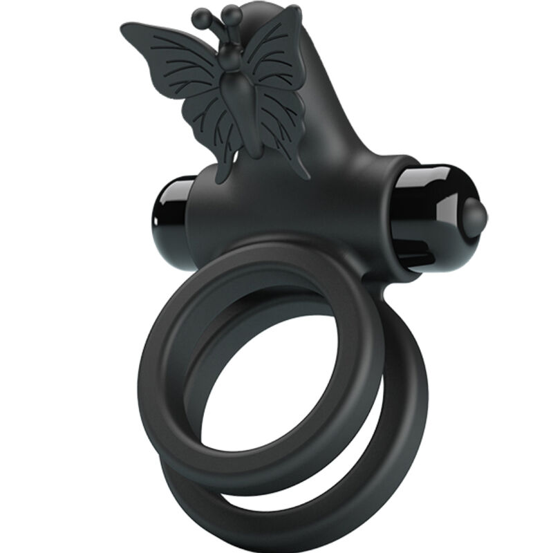 Anello vibrante per pene Pretty Love con stimolatore separato