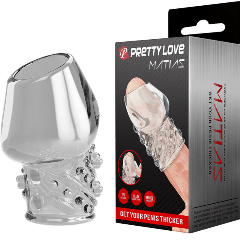 Pretty Love Matias guaina per pene trasparente