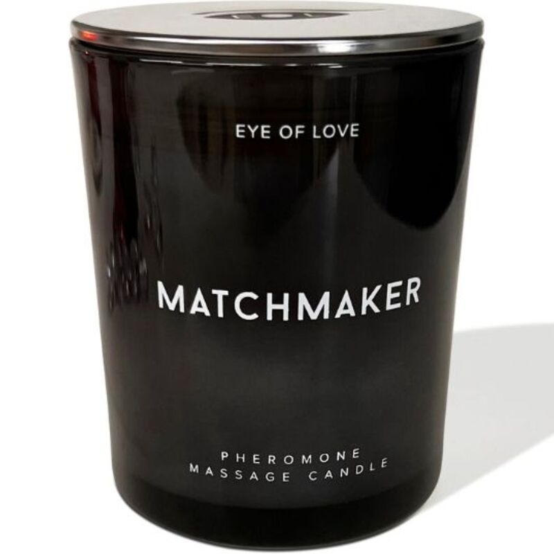 Candela da massaggio EYE OF LOVE Matchmaker Black Diamond, 150 ml