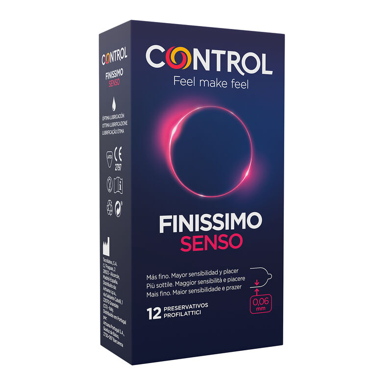 Preservativi sottili Control Adapta Senso, 12 pezzi