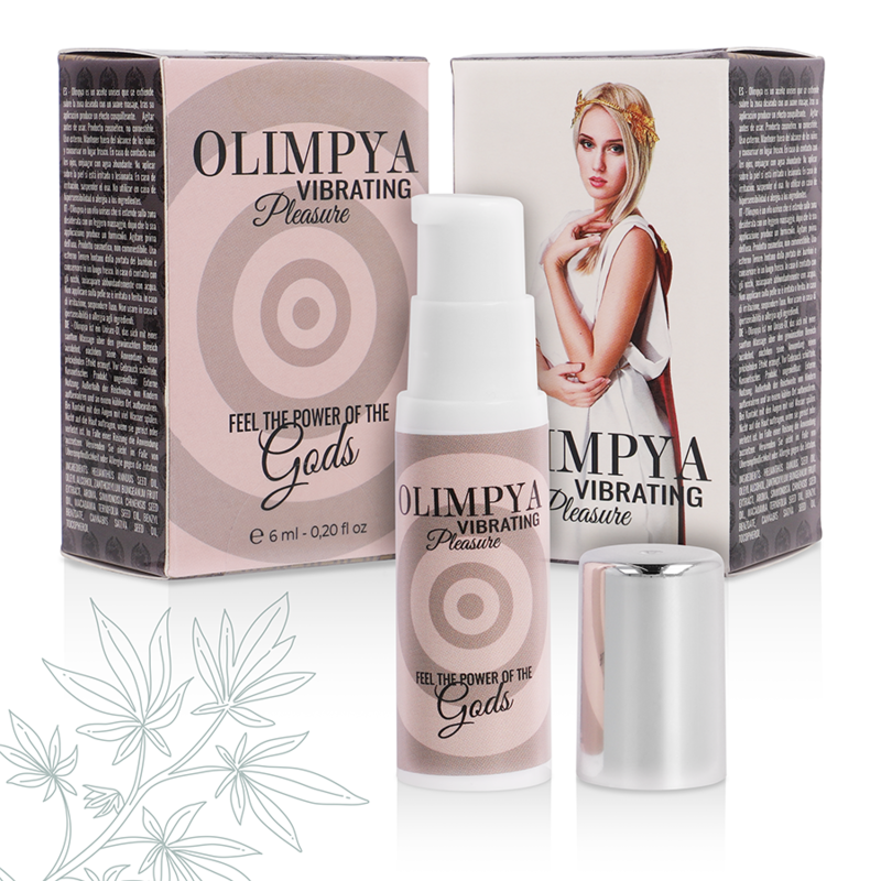 Olio stimolante con effetto frizzante per orgasmi più intensi, fino a 45 min OLIMPYA