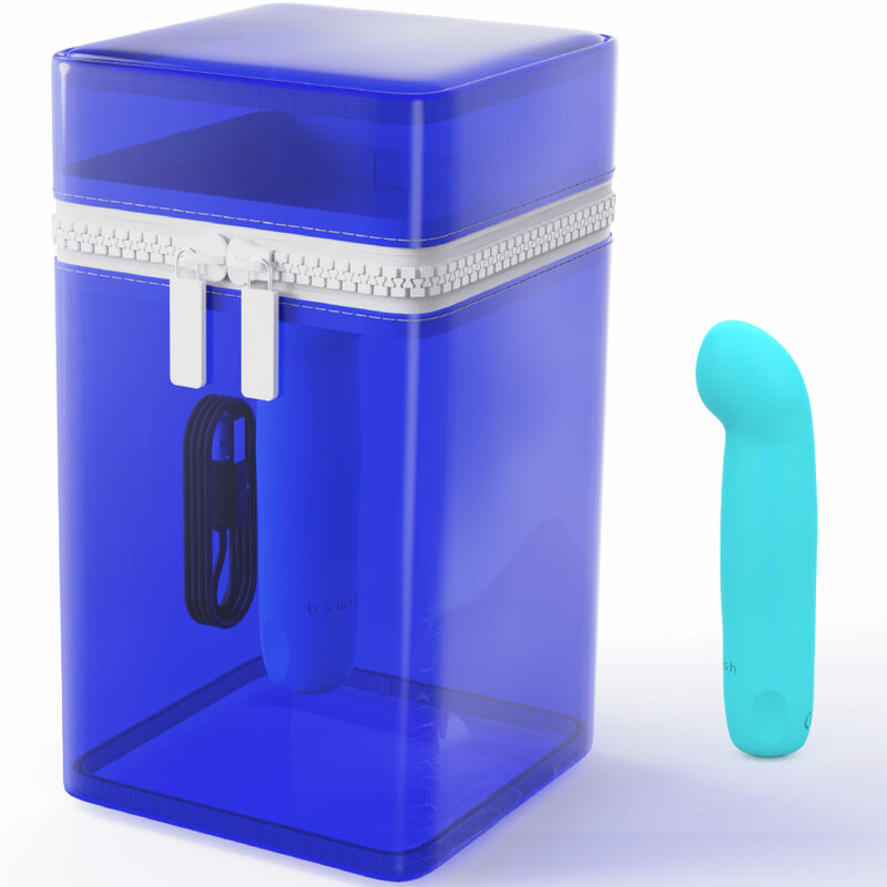 B SWISH Bcute Curve Infinite Classic vibratore per il punto G, blu