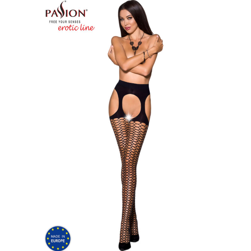 Collant 40 DEN con reggicalze integrato per un look seducente e avvolgente PASSION
