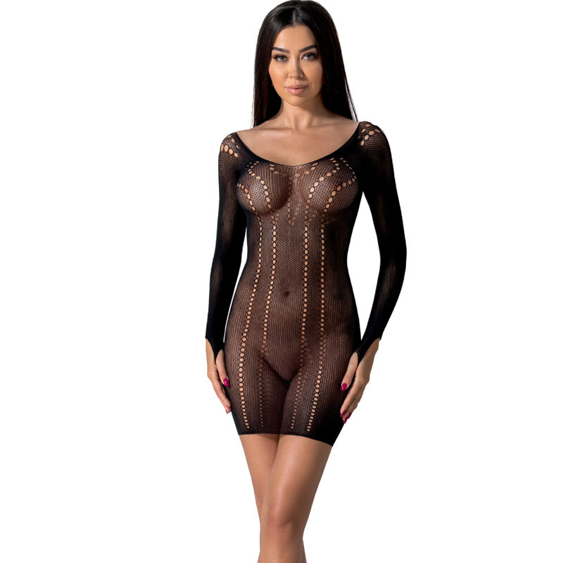 Bodystocking PASSION BS101 in nero, rosso o bianco