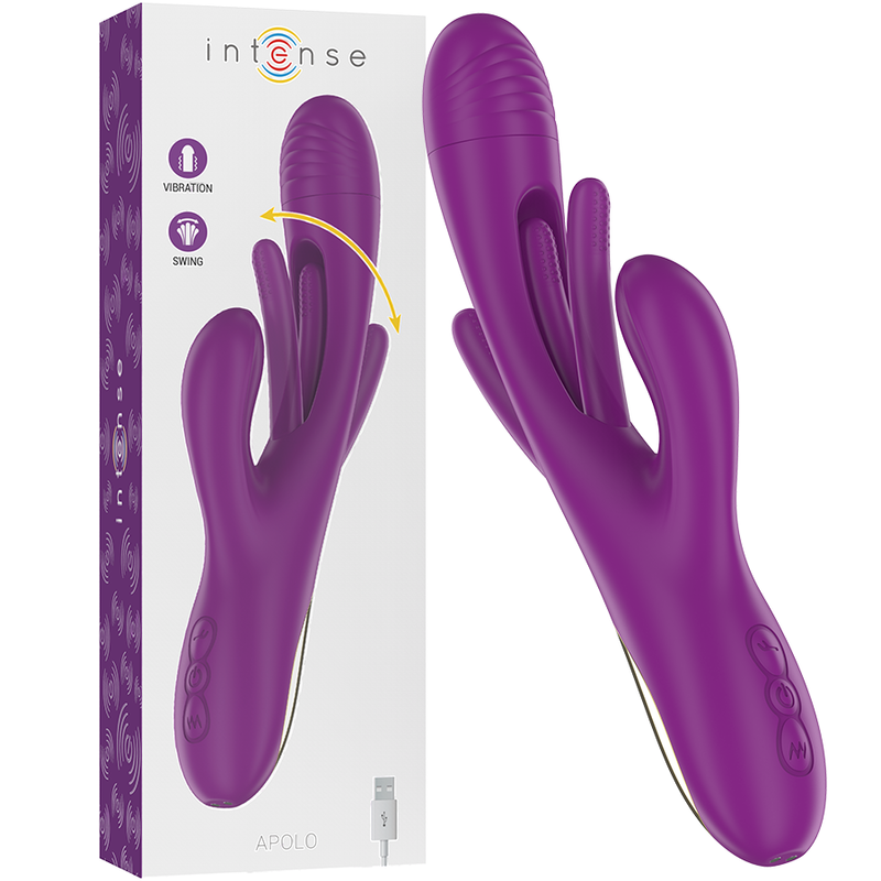 INTENSE APOLO Vibratore con lingua mobile
