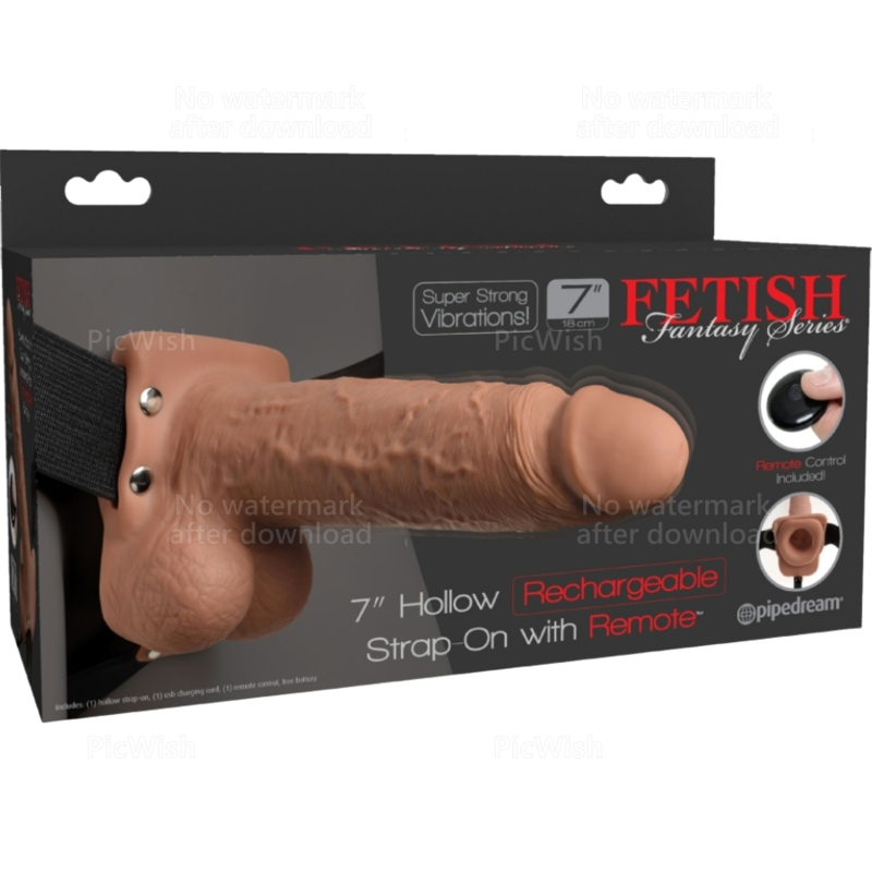 Imbracatura regolabile con vibratore Fetish Fantasy Series per strap on
