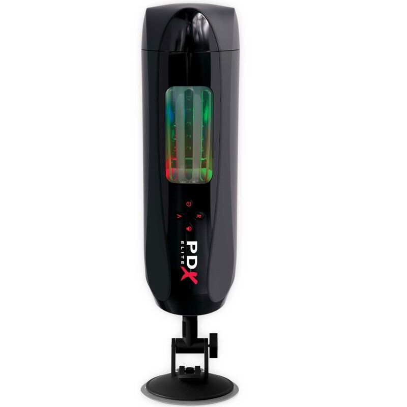 PDX Elite Ultimate Milker 2, masturbatore elettrico con vibratore