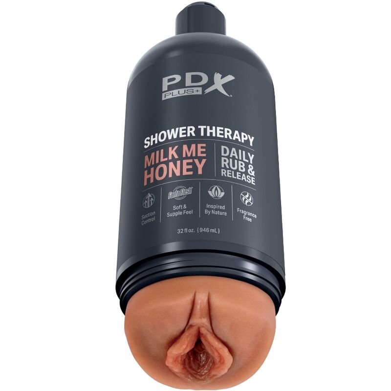 Masturbatore PDX PLUS Shower Therapy a forma di flacone di shampoo