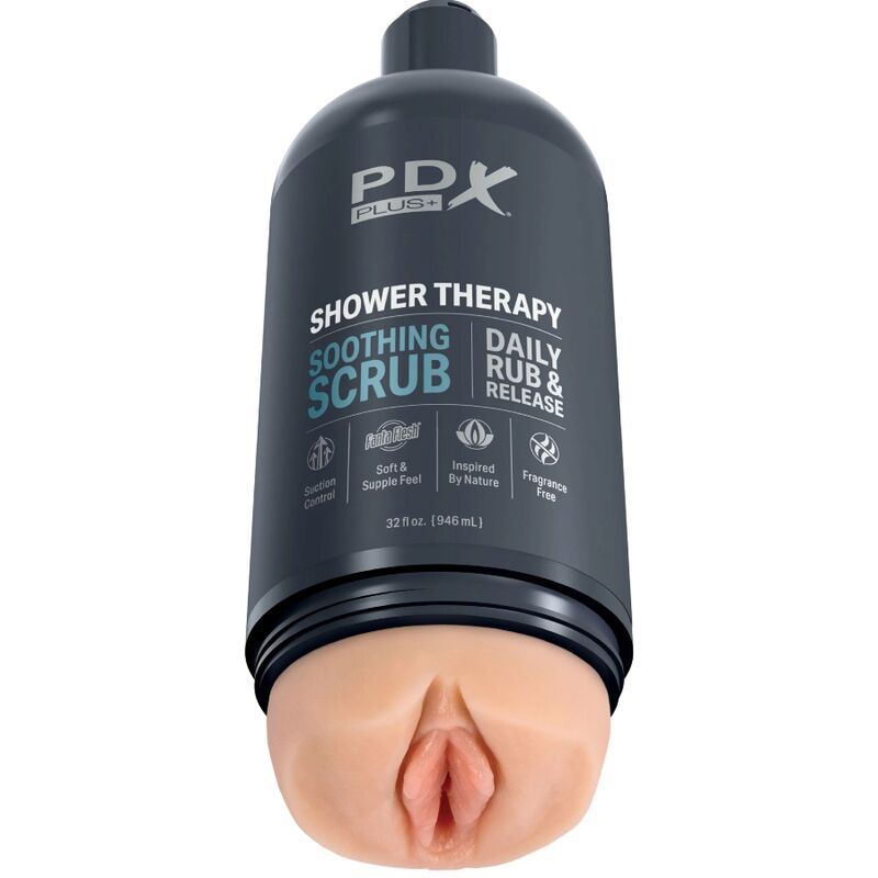 Masturbatore PDX PLUS Shower Therapy a forma di flacone di shampoo