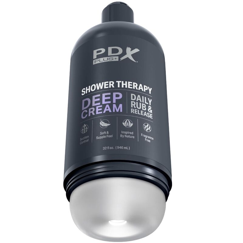 Masturbatore PDX PLUS Shower Therapy a forma di flacone di shampoo