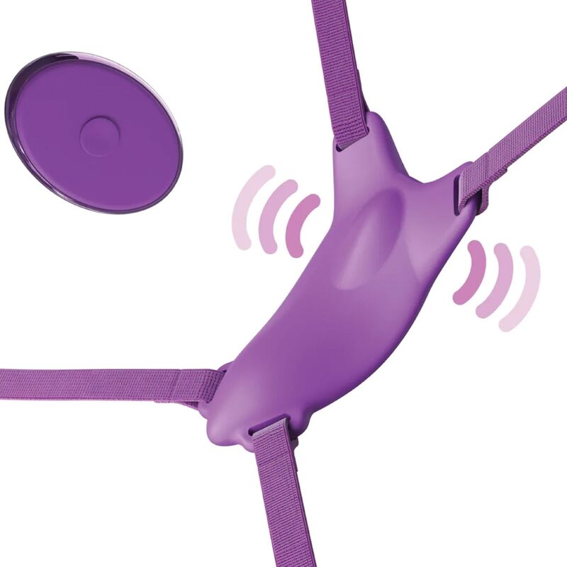 FANTASY FOR HER Vibratore a farfalla con telecomando e imbracatura