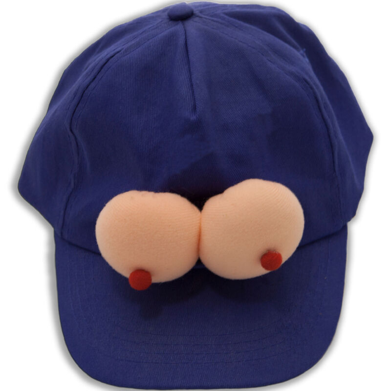 Cappellino blu DIABLO PICANTE con seni