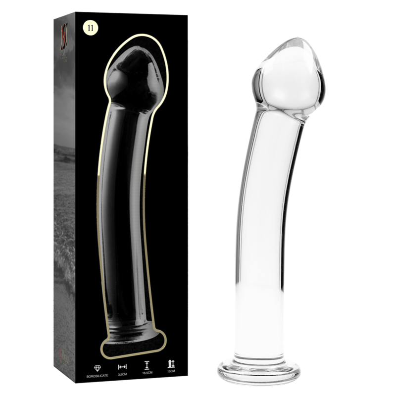 NEBULA SERIES BY IBIZA dildo in vetro Modello 11, trasparente