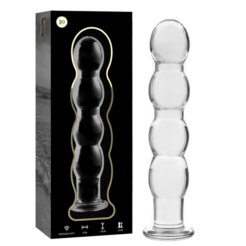 Dildo in vetro NEBULA SERIES BY IBIZA Model 10