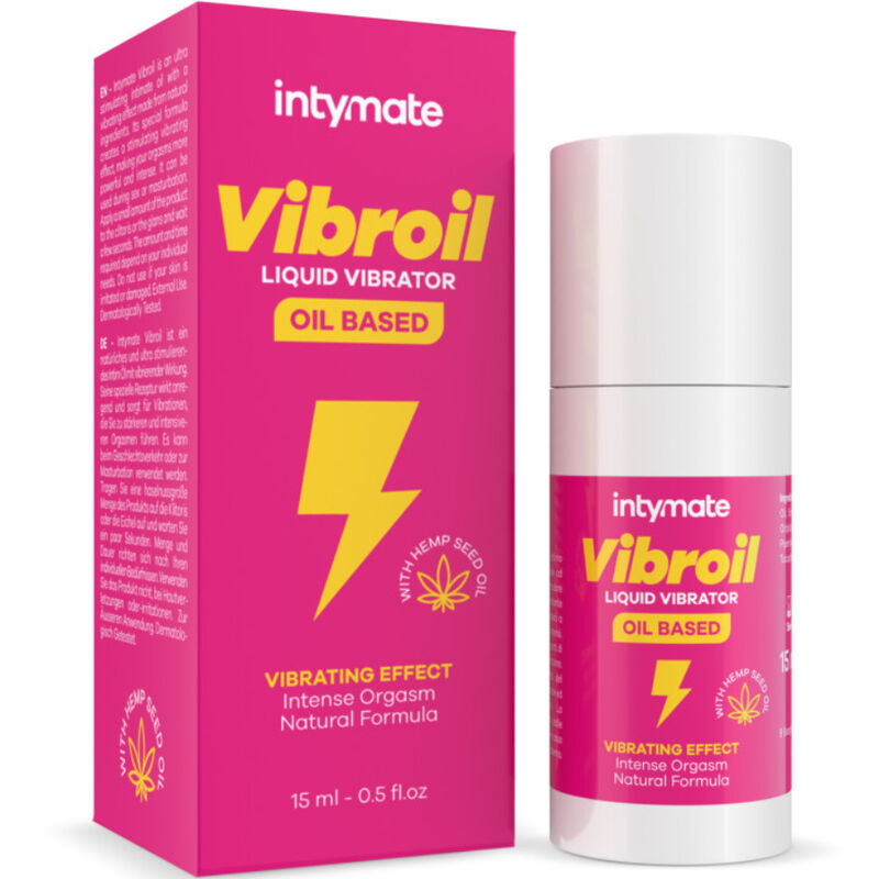 Olio intimo Intymate Vibroil con effetto formicolio, 15 ml