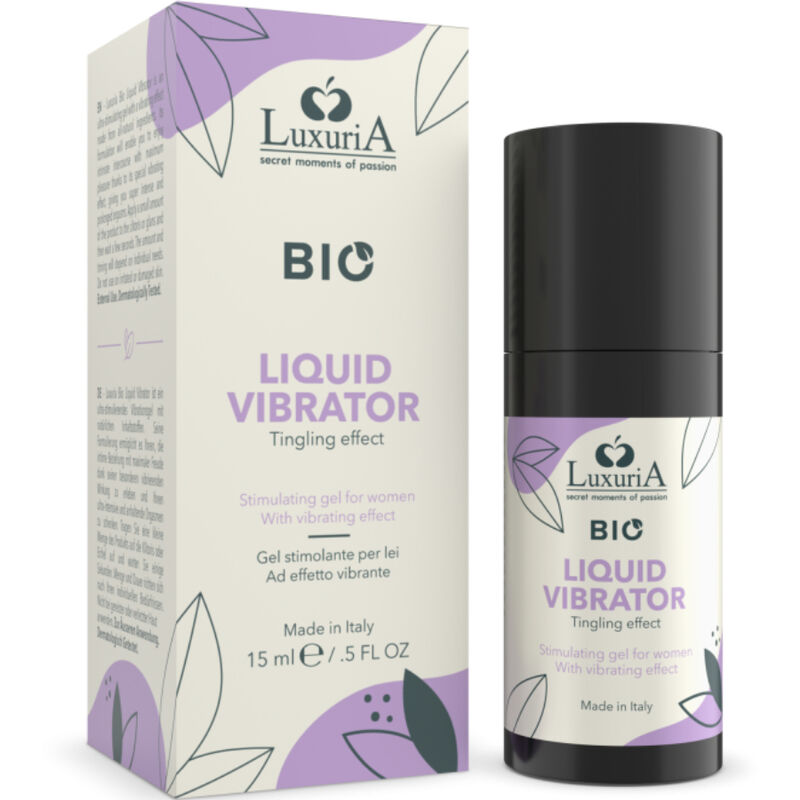 Intimateline Luxuria Bio gel intimo stimolante con effetto vibrante
