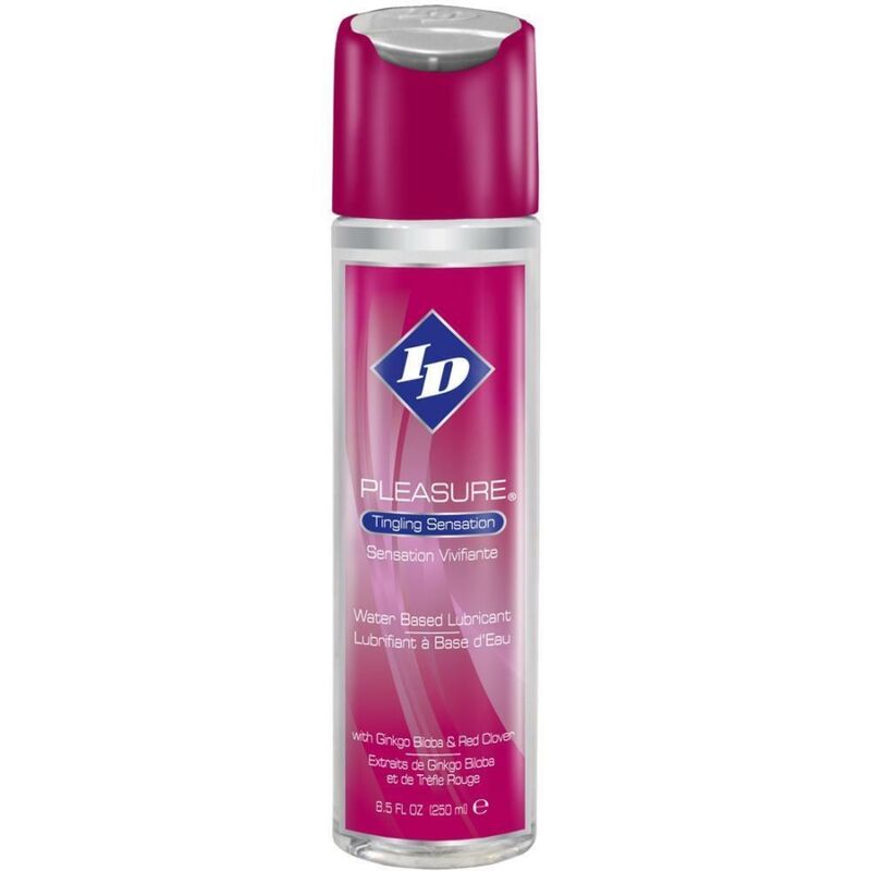 ID Pleasure lubrificante a base d’acqua con effetto formicolante, 250 ml