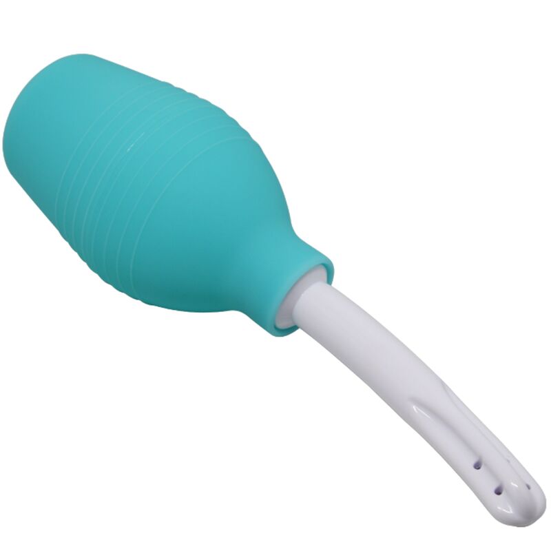 Doccia anale MR PLAY con pompetta in gomma, blu