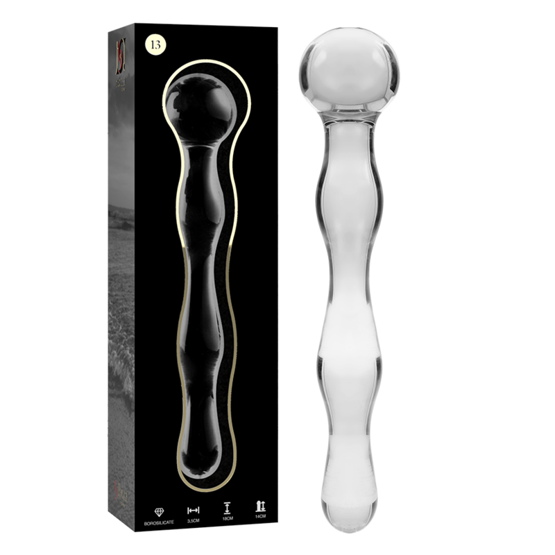 Dildo in vetro NEBULA SERIES BY IBIZA Model 13