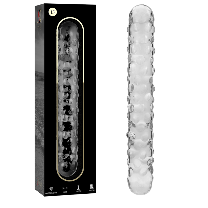 NEBULA SERIES BY IBIZA Model 15 Dildo in vetro