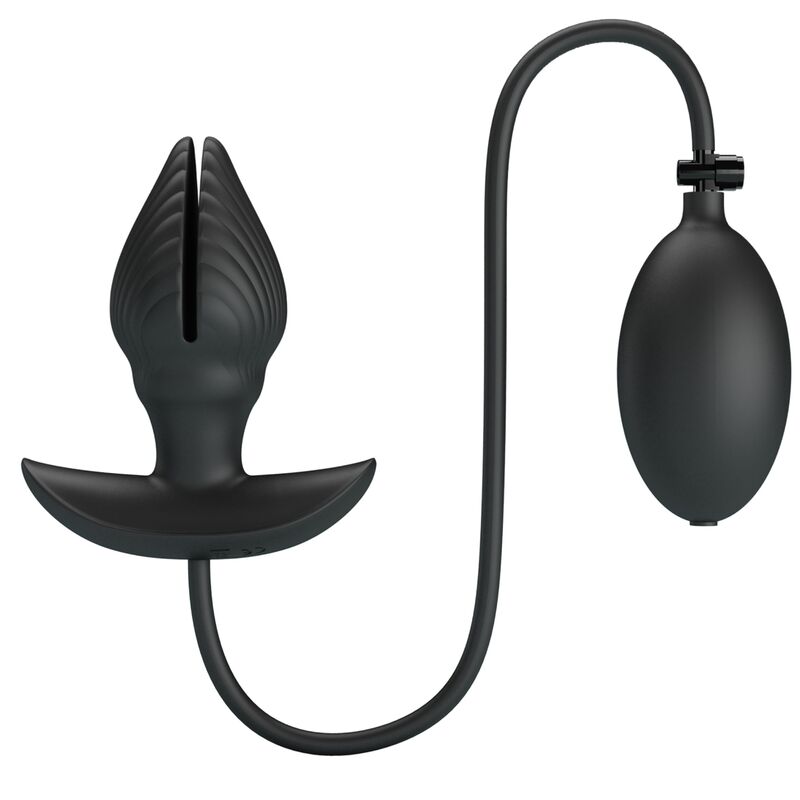 Plug anale gonfiabile con vibrazione Pretty Love