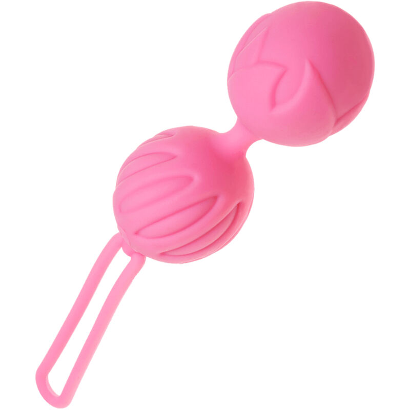 Palline vaginali Geisha in silicone, taglia S, rosa per allenare il pavimento pelvico ADRIEN LASTIC