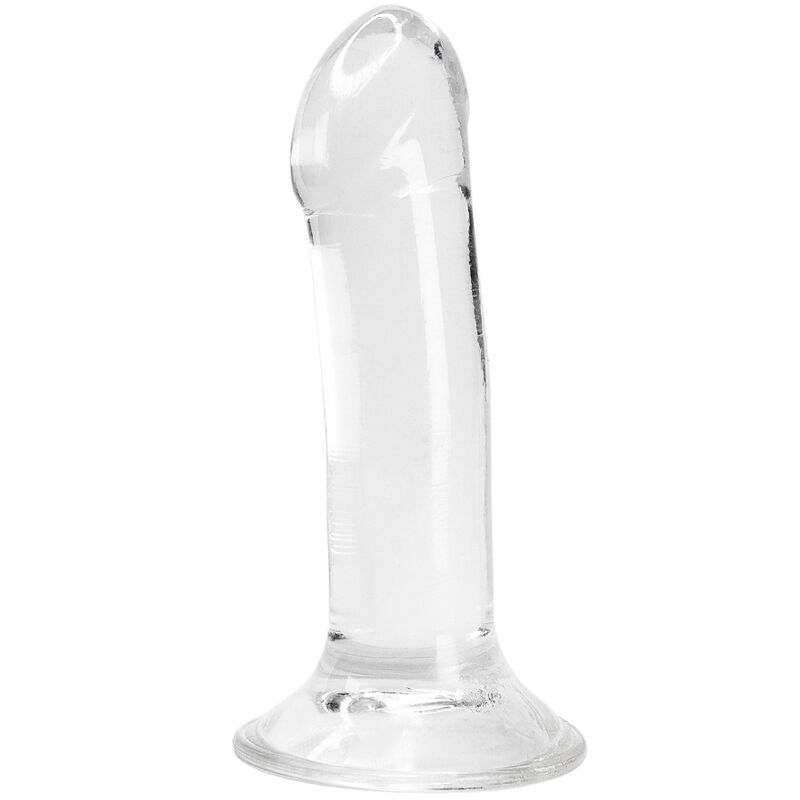 Dildo realistico trasparente da 16 cm per una stimolazione intensa ALIVE