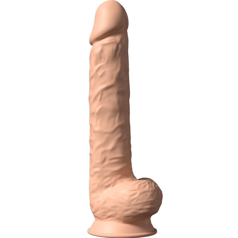 Dildo realistico XXL da 38 cm in silicone Silexpan con ventosa SILEXD