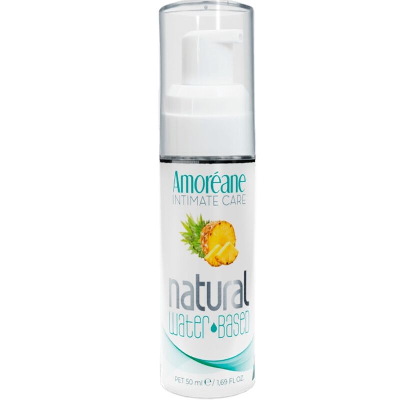 Lubrificante a base d’acqua all’ananas contro la secchezza 50 ml AMOREANE