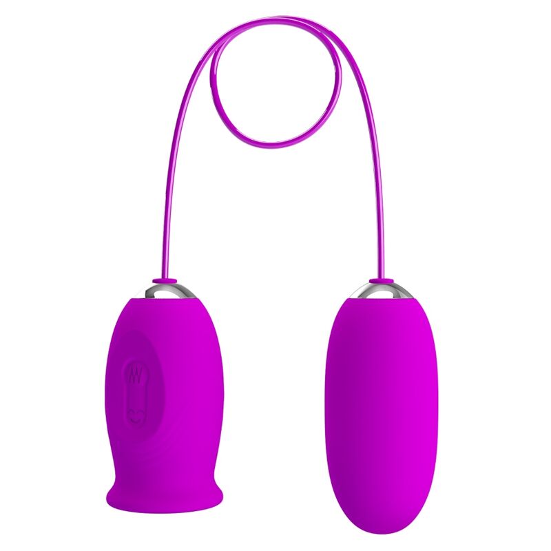 Pretty Love Daisy stimolatore clitorideo e ovetto vibrante, viola