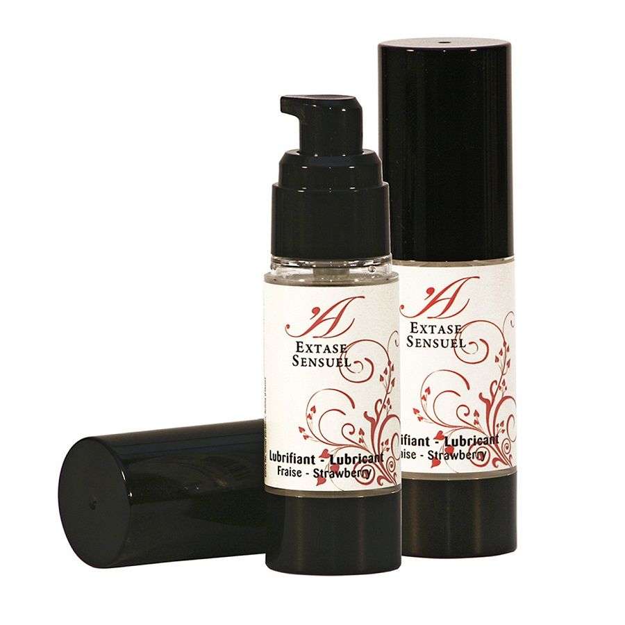 Gel lubrificante Extase Sensual al profumo di fragola, 30 ml