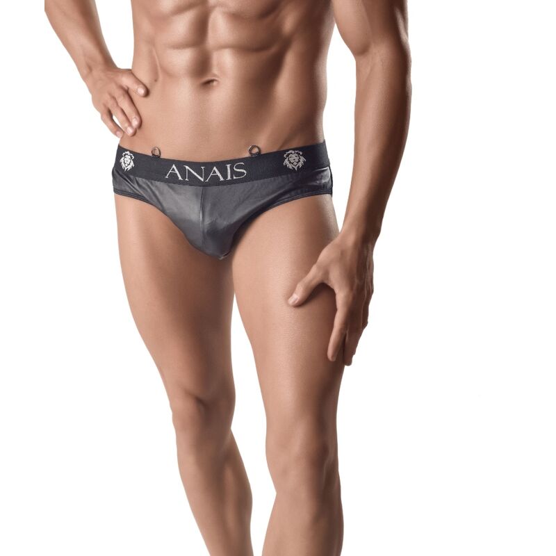 Slip da uomo in effetto pelle e mesh con fascia confortevole per tutti i giorni e le feste ANAIS