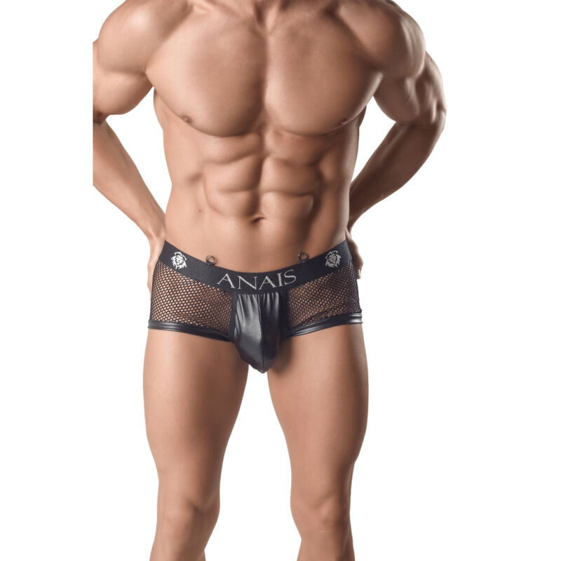 Boxer sportivi in mesh aderenti neri 2XL ANAIS MEN