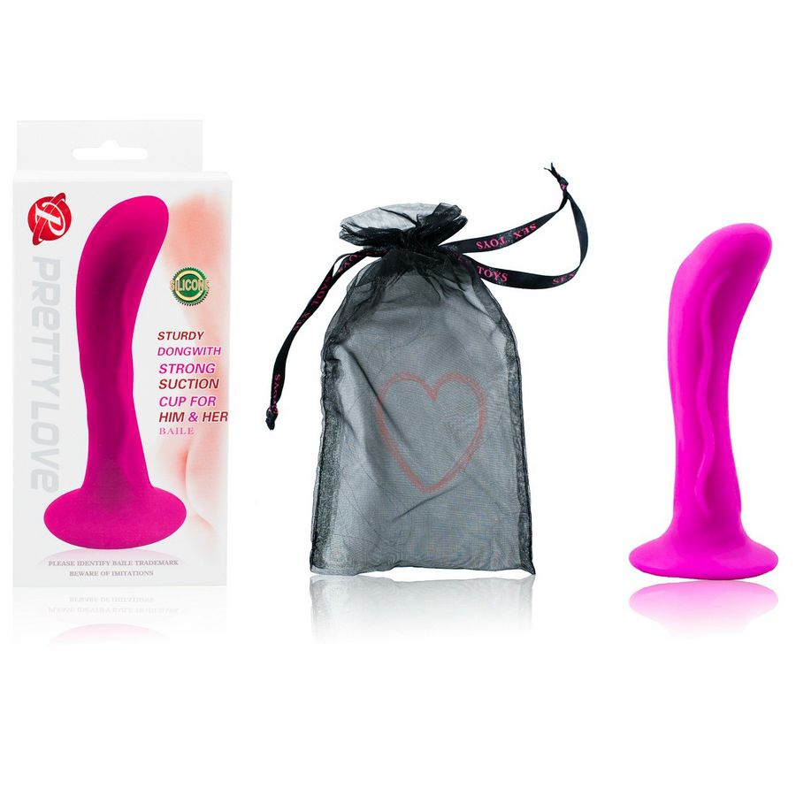 BAILE Passion plug anale curvo con ventosa