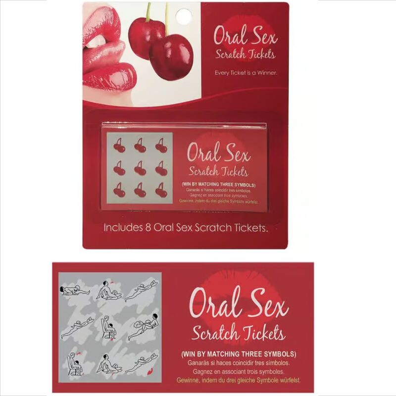 KHEPER GAMES Oral Sex Scratch and Win gioco erotico
