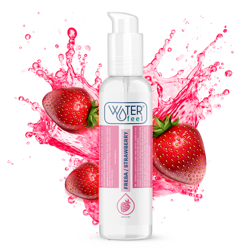 Lubrificante Waterfeel al gusto di fragola, 175 ml
