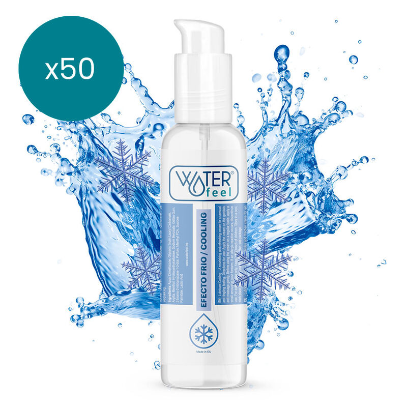 Lubrificante rinfrescante 150 ml con effetto fresco per uso intimo WATERFEEL