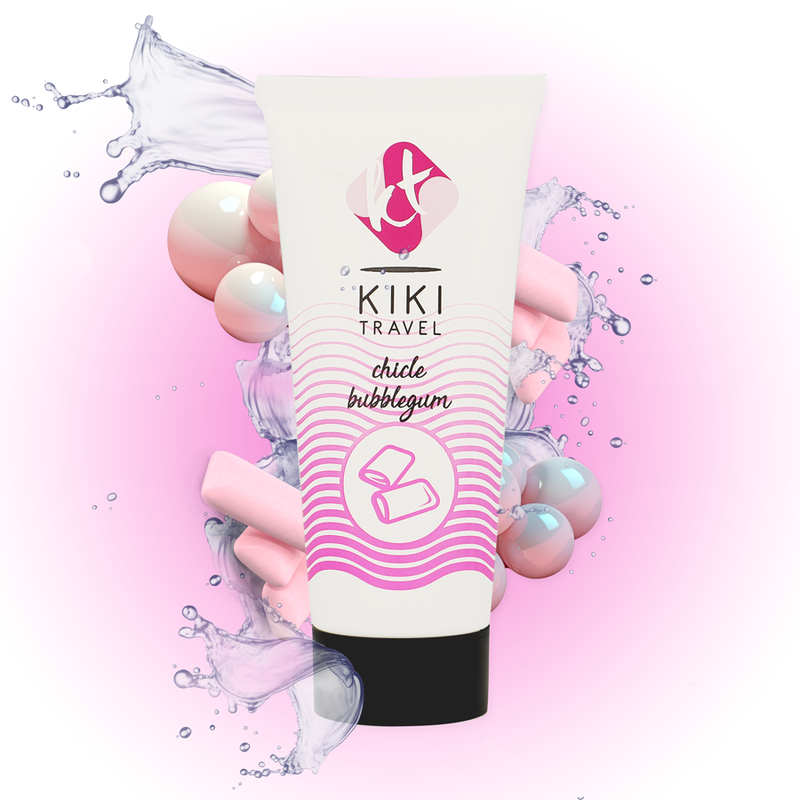 KIKÍ TRAVEL lubrificante al gusto bubblegum, 50 ml
