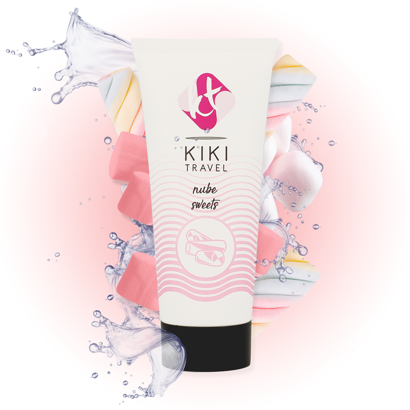 KIKÍ TRAVEL Nube Sweets lubrificante aromatizzato, 50 ml