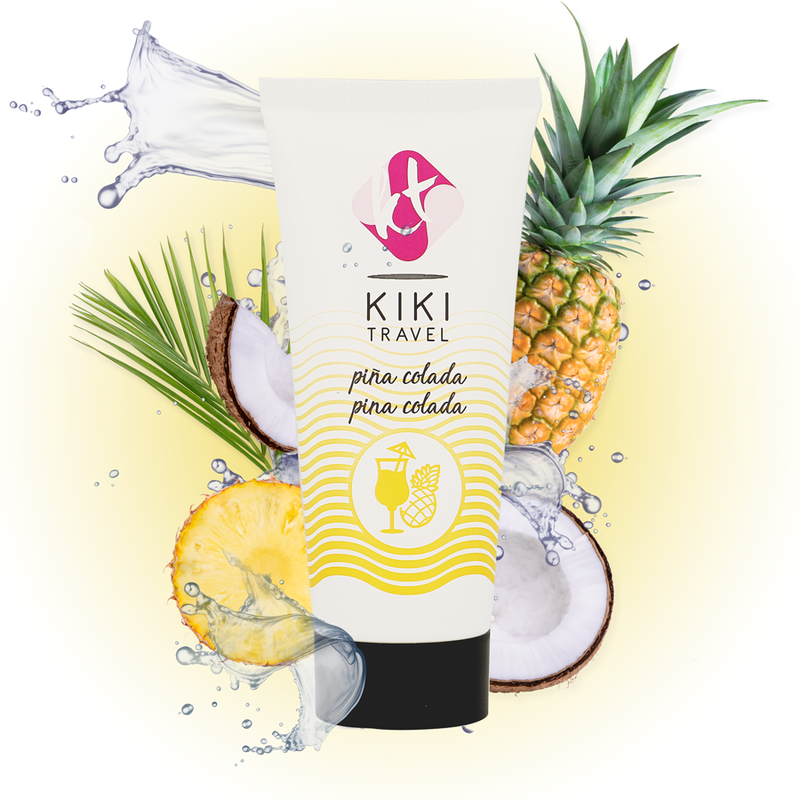 Lubrificante KIKÍ Travel al gusto di pina colada, 50 ml